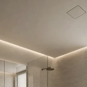 Flushline plafondintegratie detail
